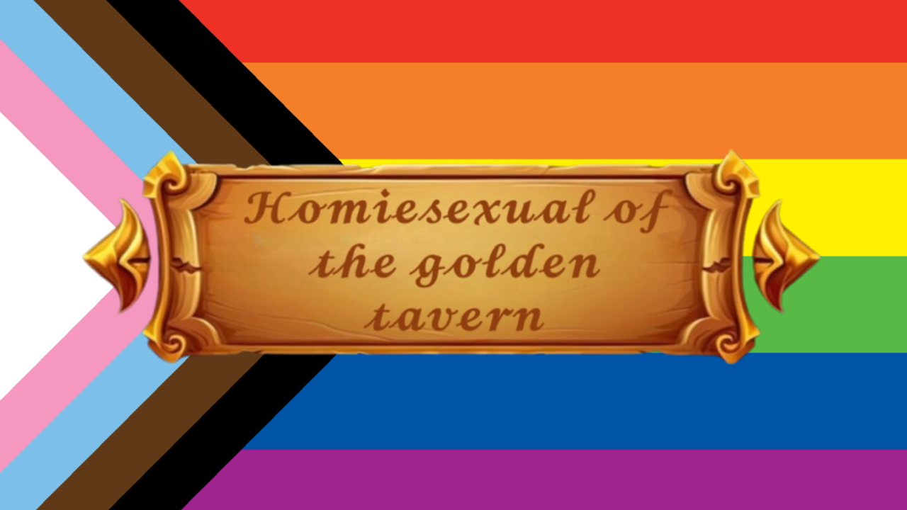 Golden tavern homiesexualのバナー