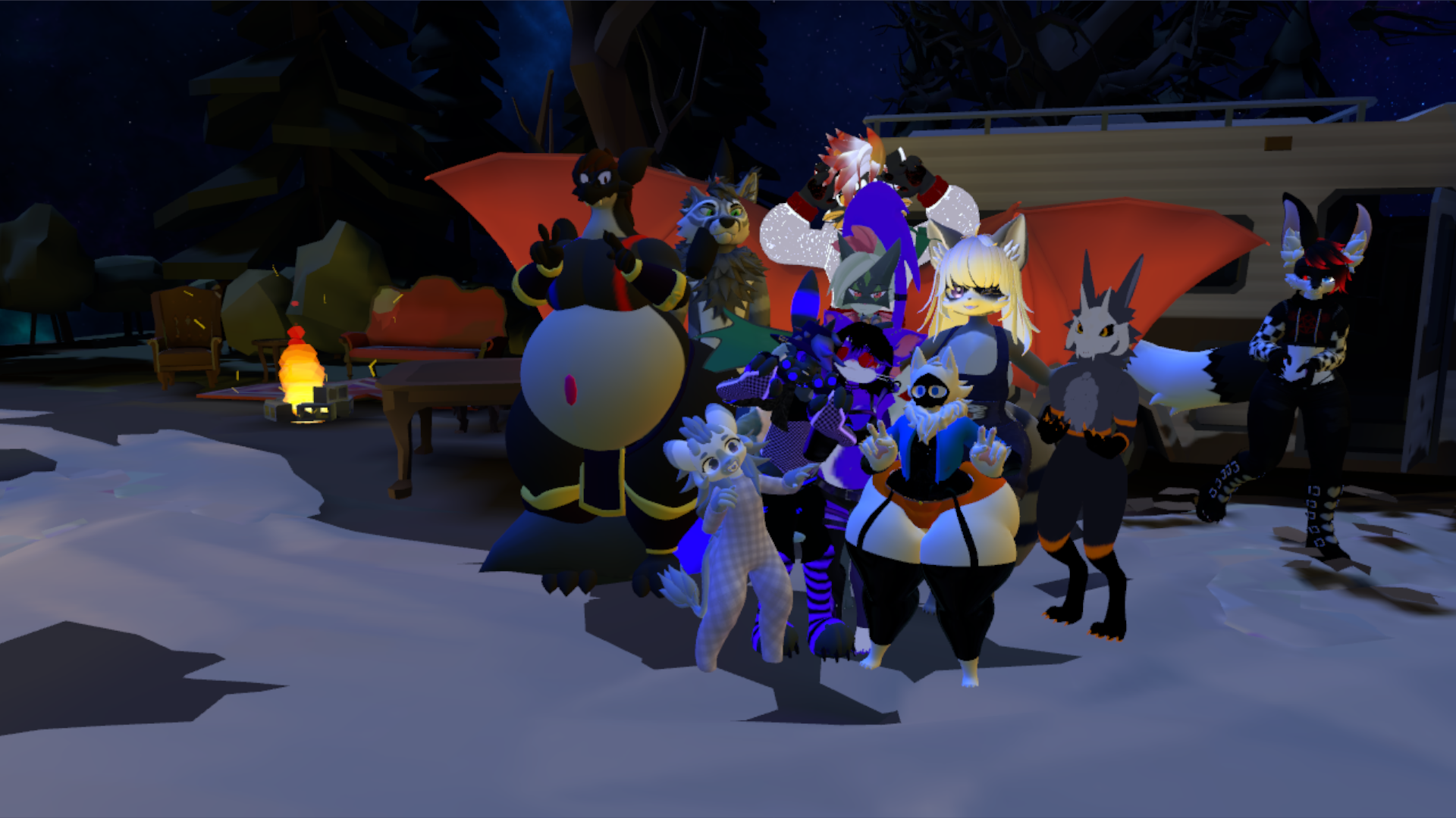 Beanbags of vrchatのバナー