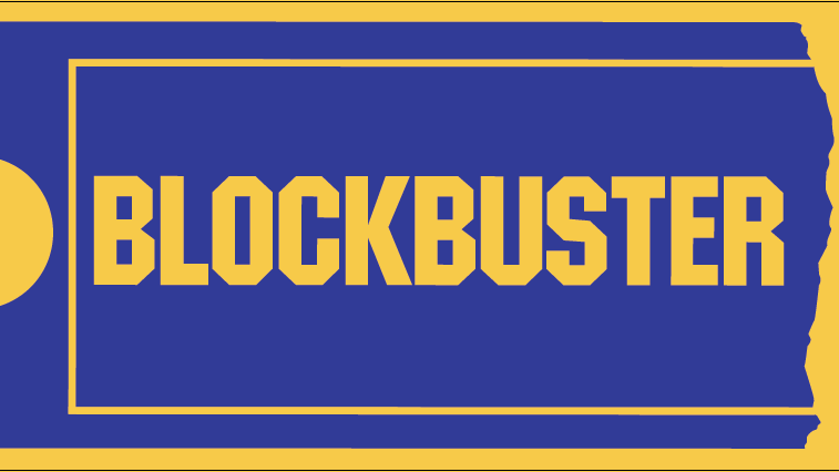 Blockbuster Videoのバナー
