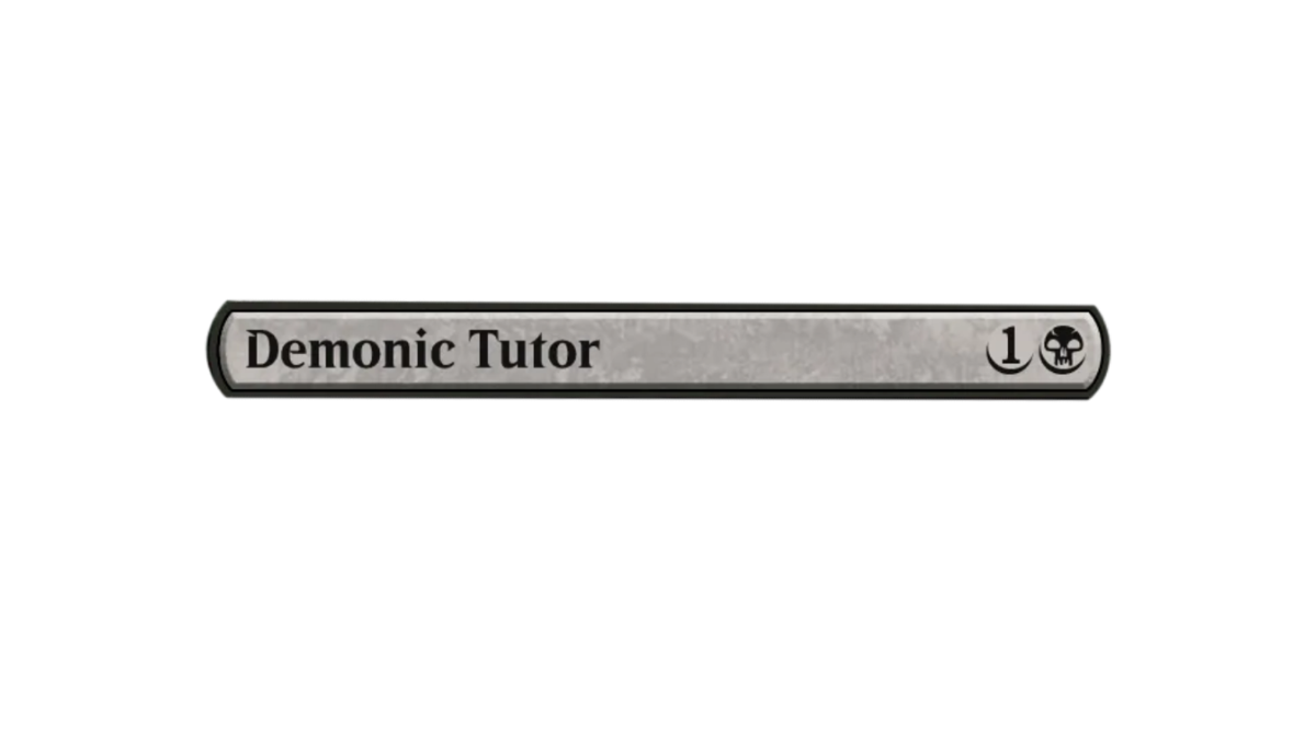 Demonic Tutorのバナー