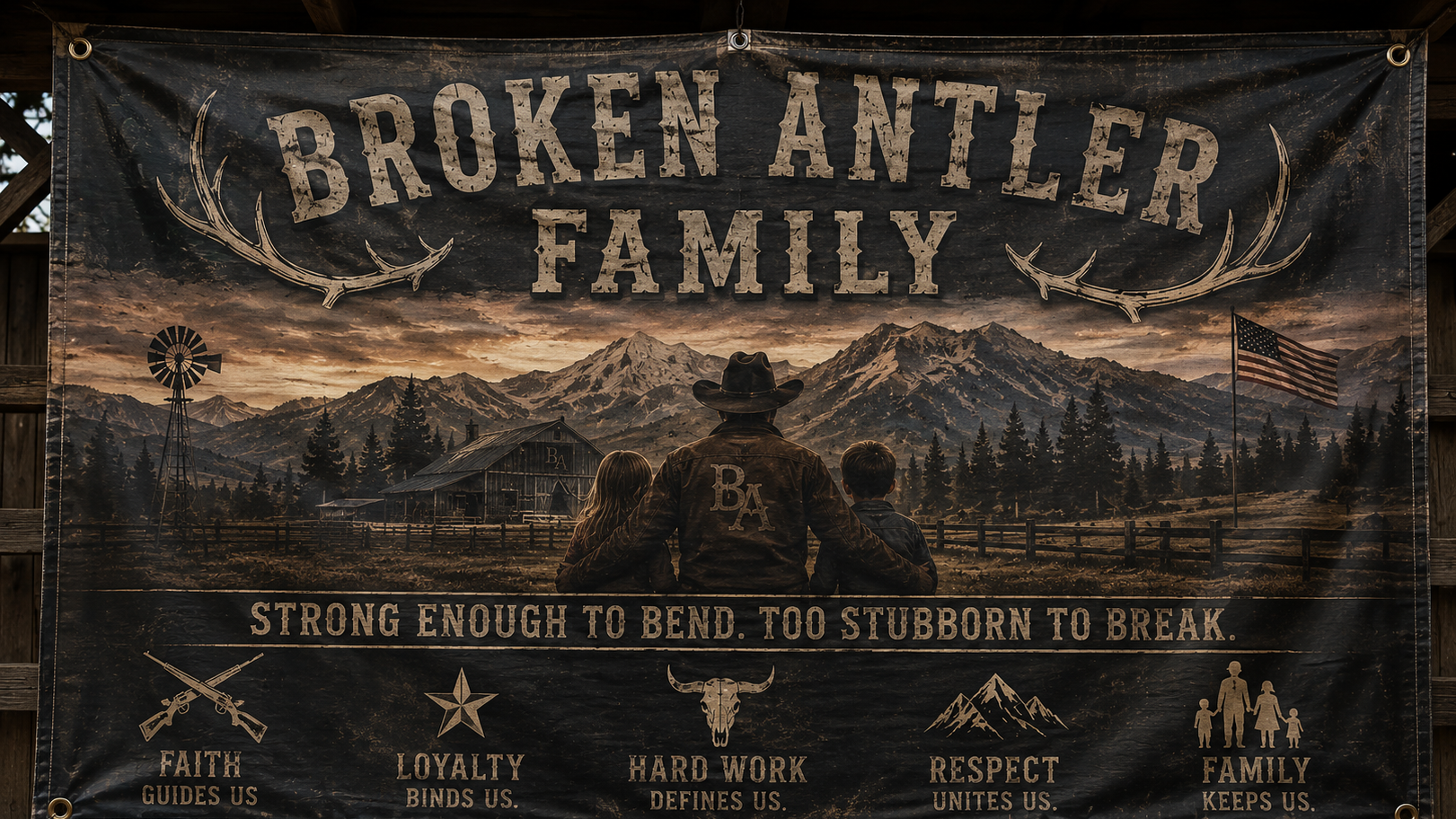Broken Antler Ranch Familyのバナー