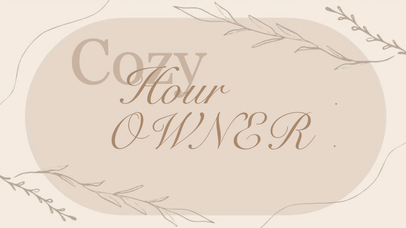 Cozy hour OWNERのバナー