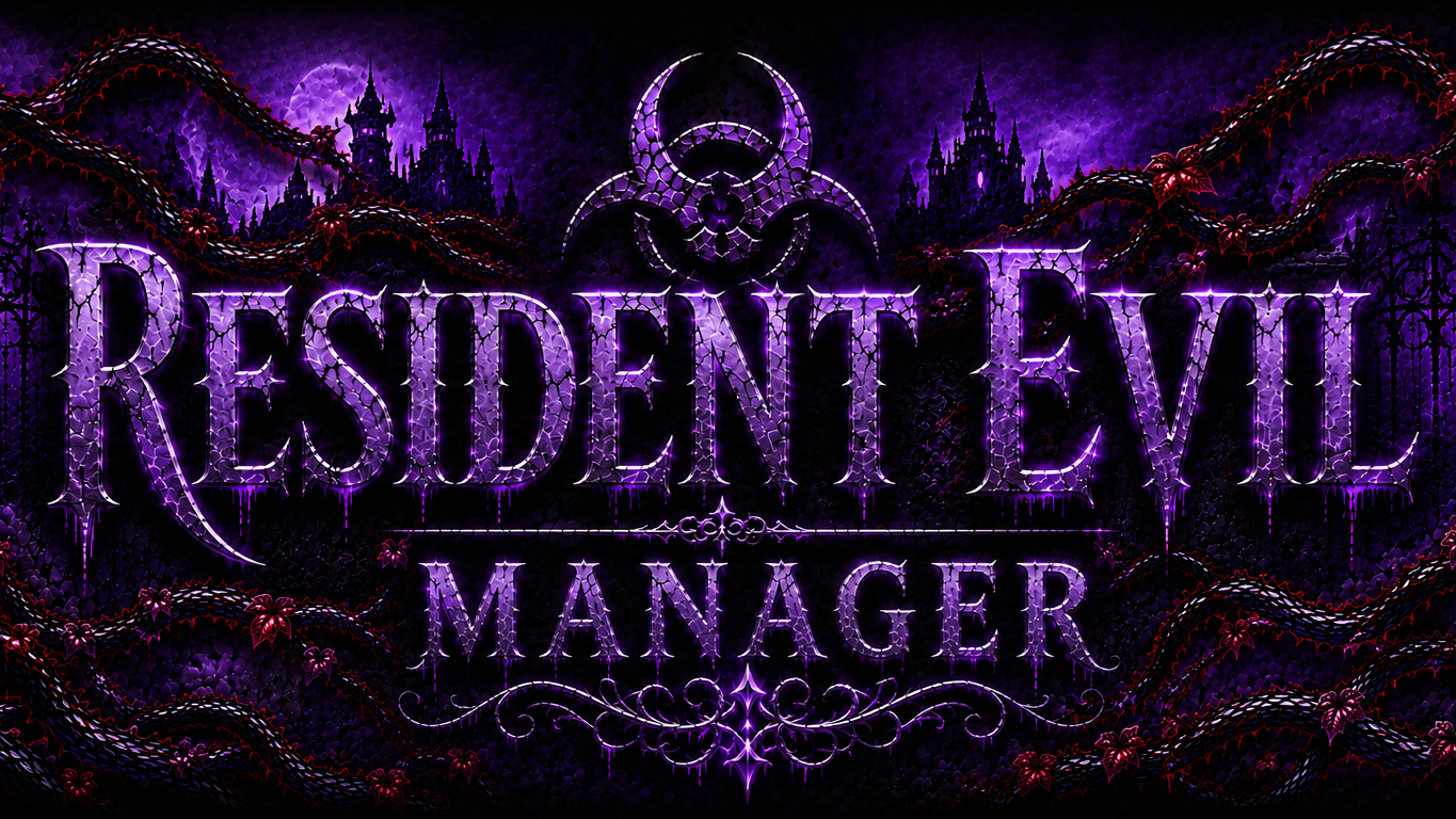Resident Evil Managerのバナー