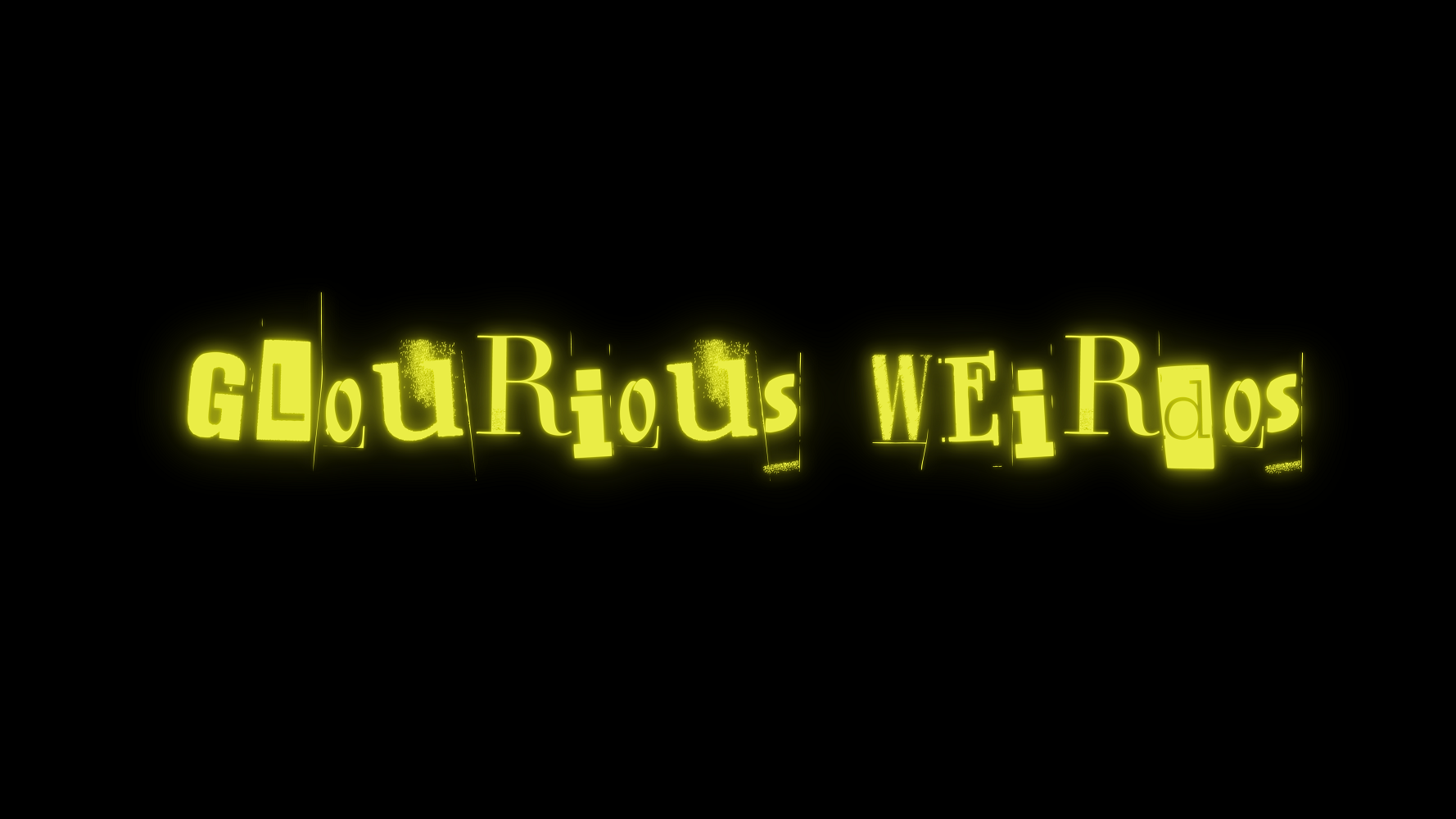 The Glorious Wierdosのバナー