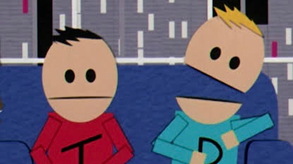 Terrance and Phillip showのバナー