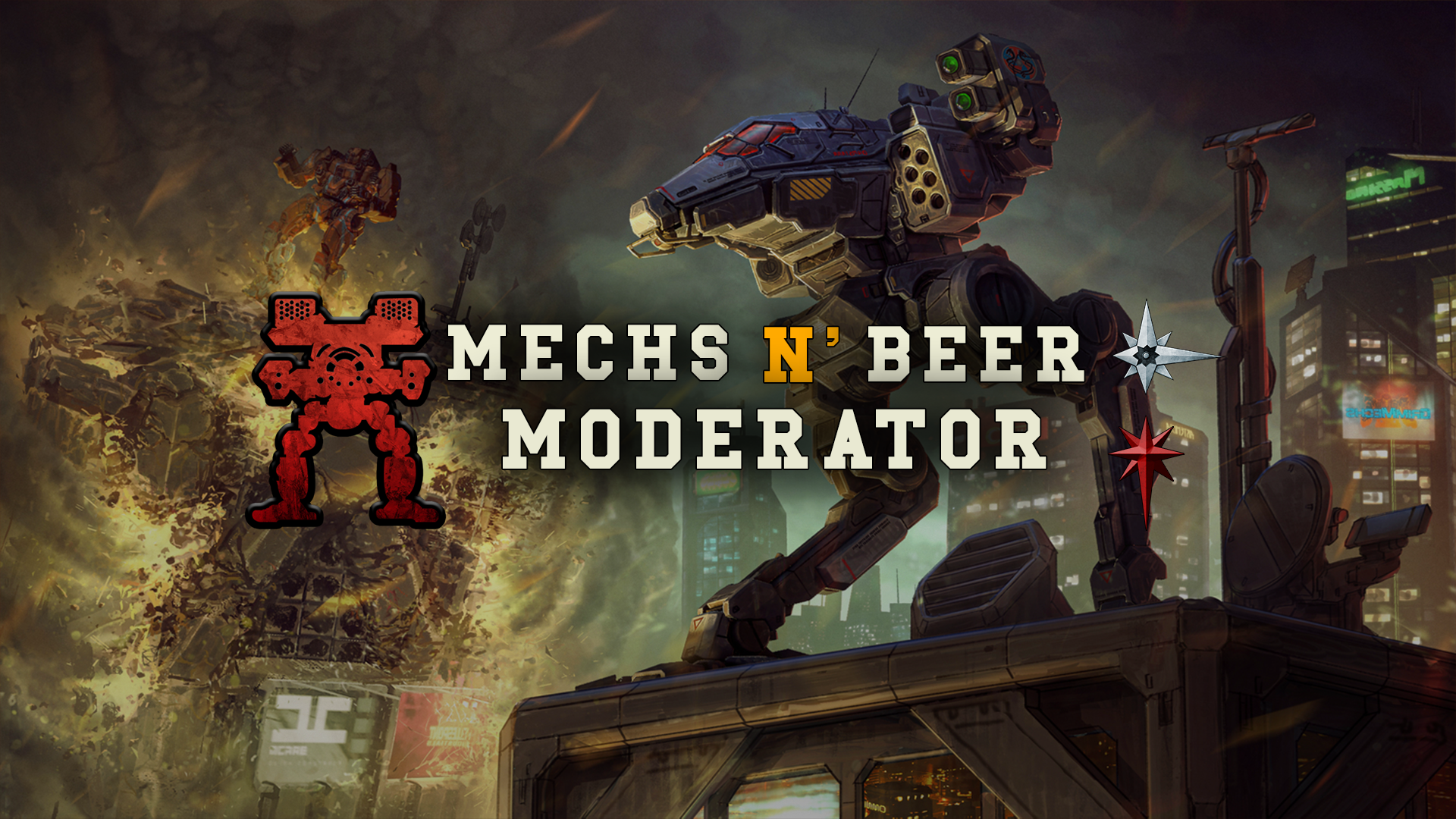 MECHS n' BEER MODのバナー