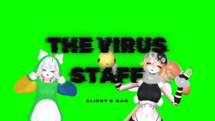The virus bar staff and mangersのバナー