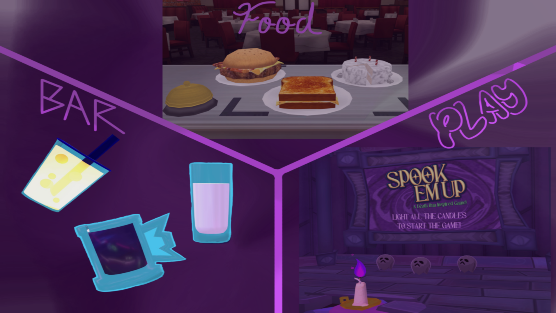 Moonontents Bar Food and Play