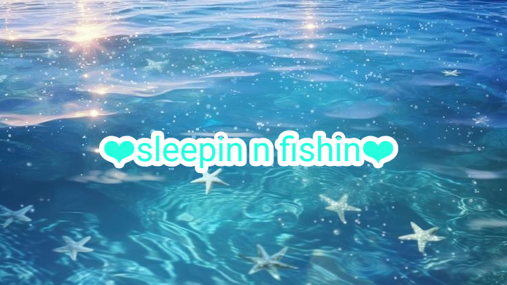 Sleepin n fishinのバナー