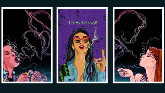 420 Birthday Clubのバナー
