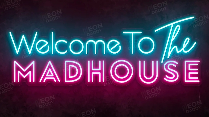 The mad houseのバナー