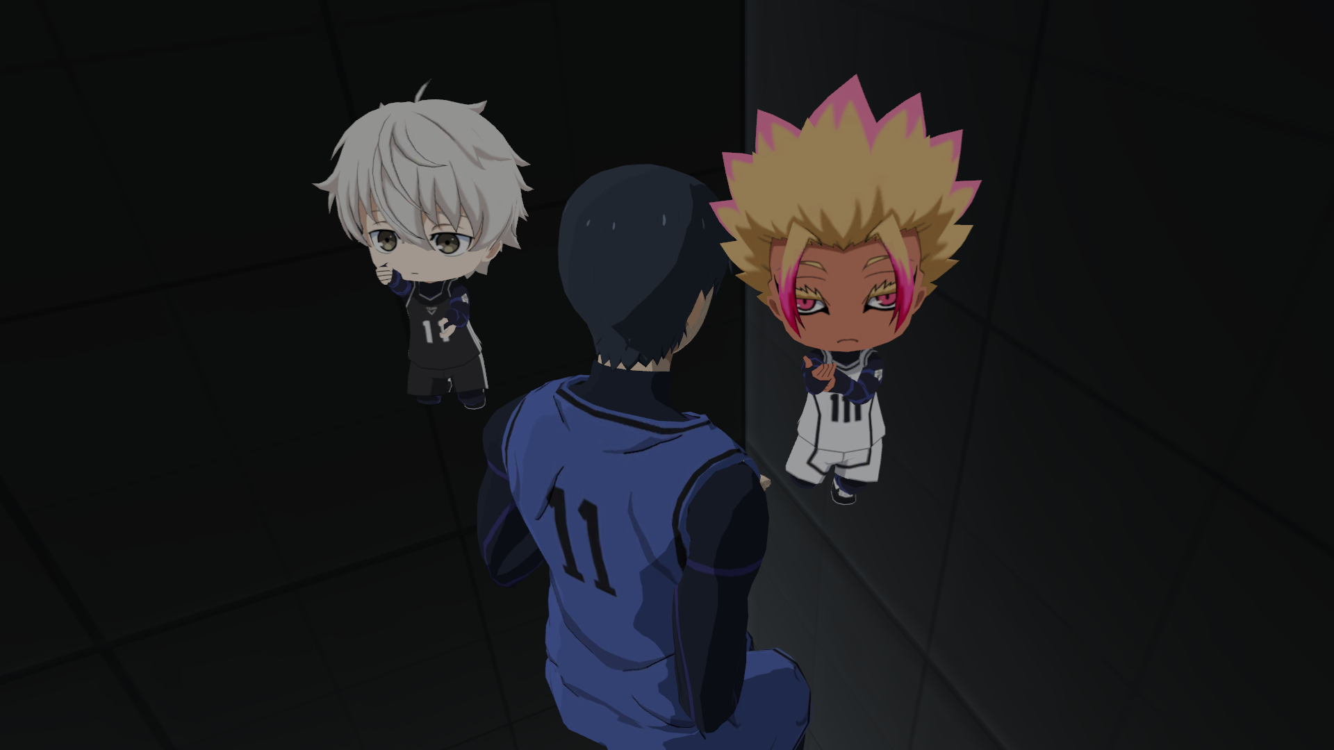 Levi in the corner