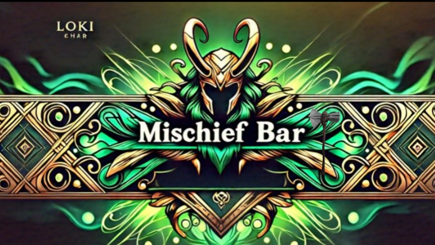 Mischief bar owner Thorのバナー