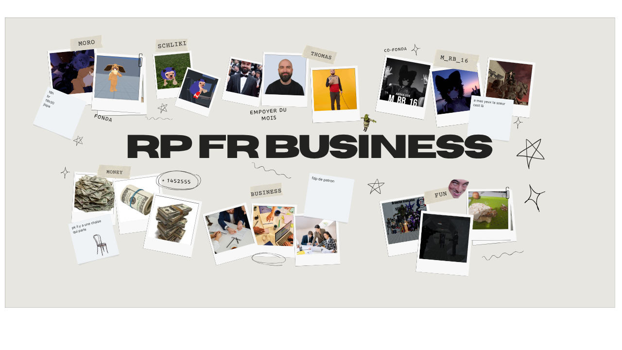 RP FR businessのバナー