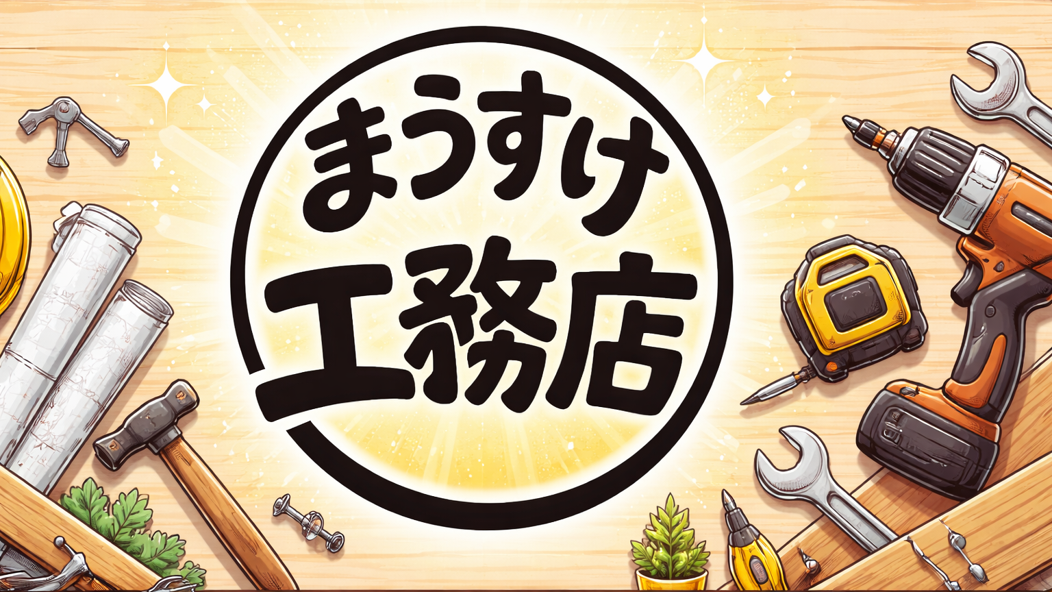 まうすけ工務店のバナー