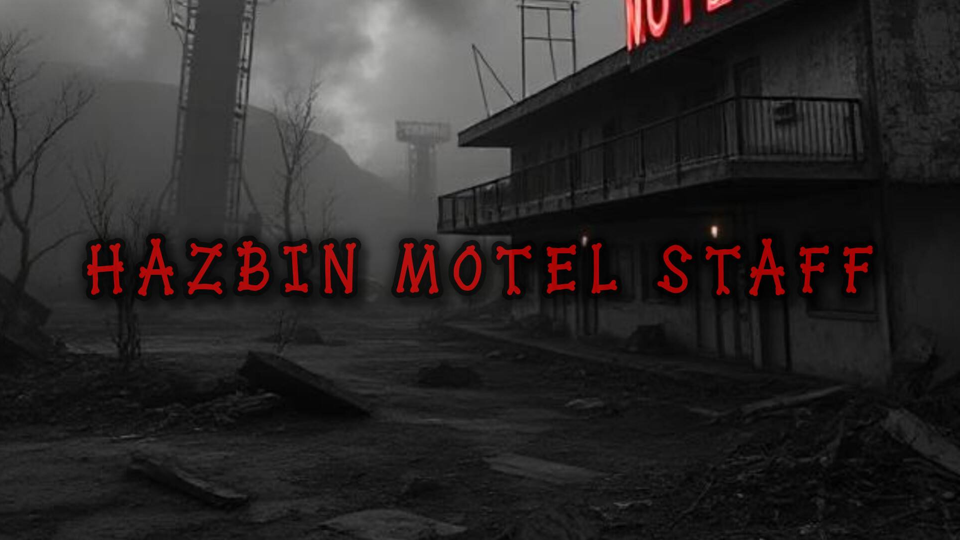 Hazbin-motel staffのバナー