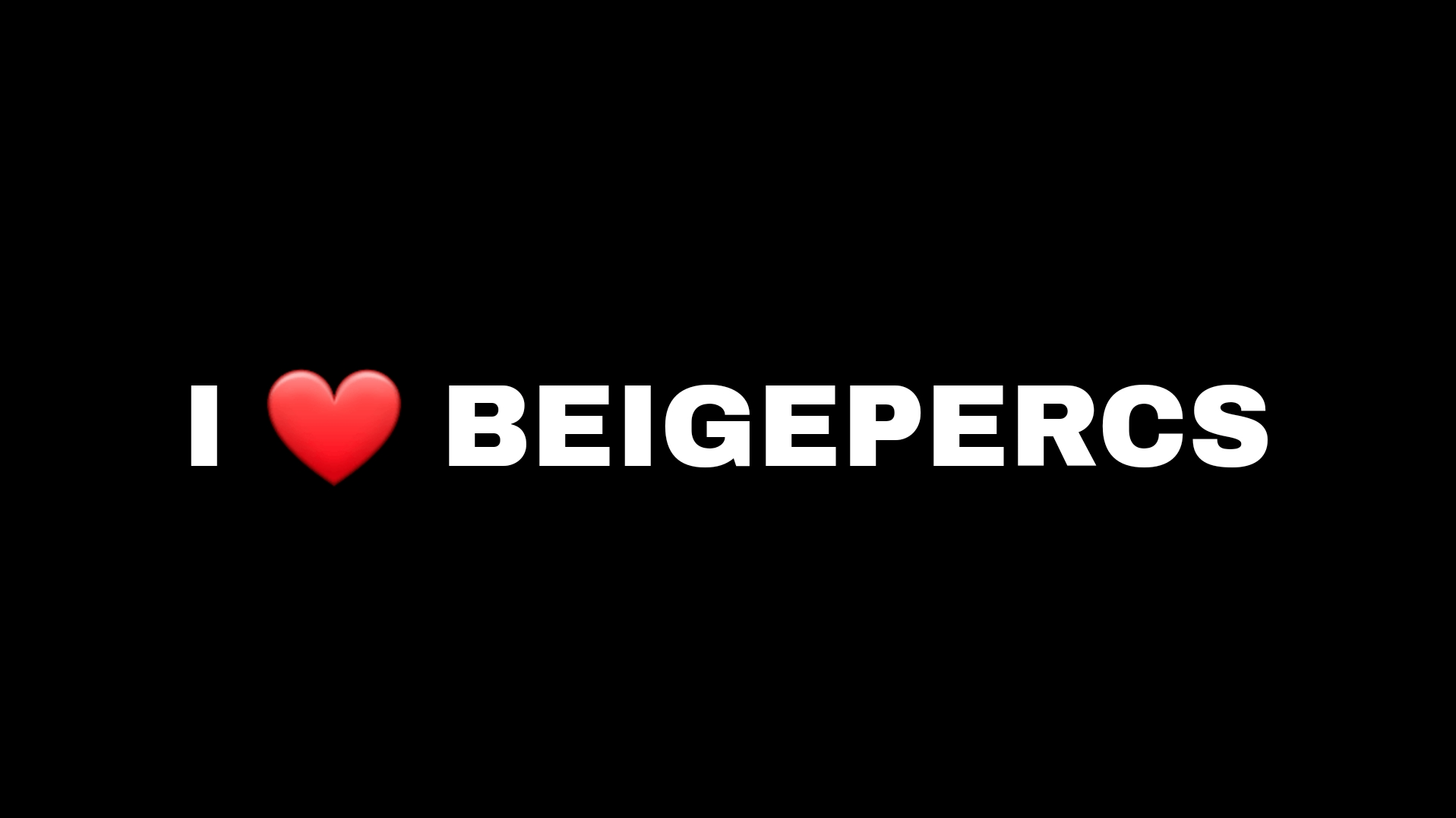 Love BeigePercsのバナー