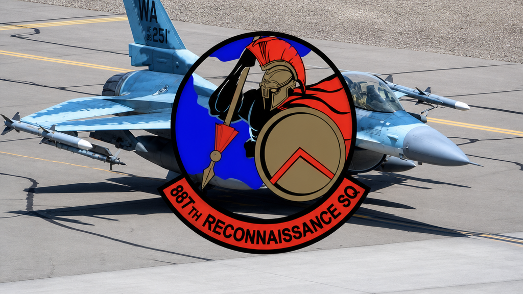 887th Reconnaissance-Squadronのバナー