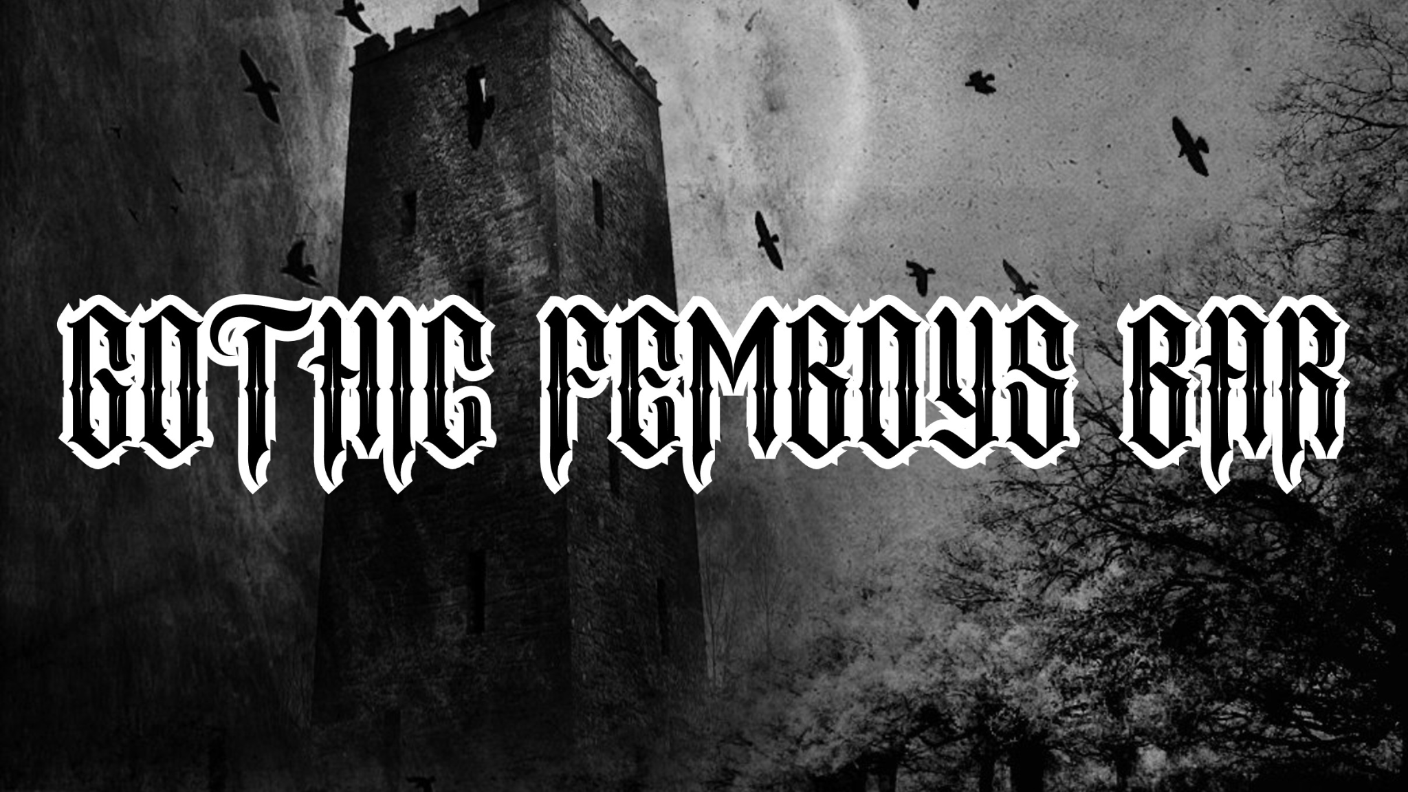 GOTHIC FEMBOYS BARのバナー