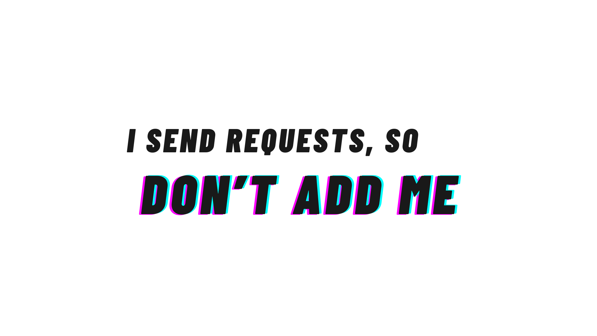 don't add meのバナー