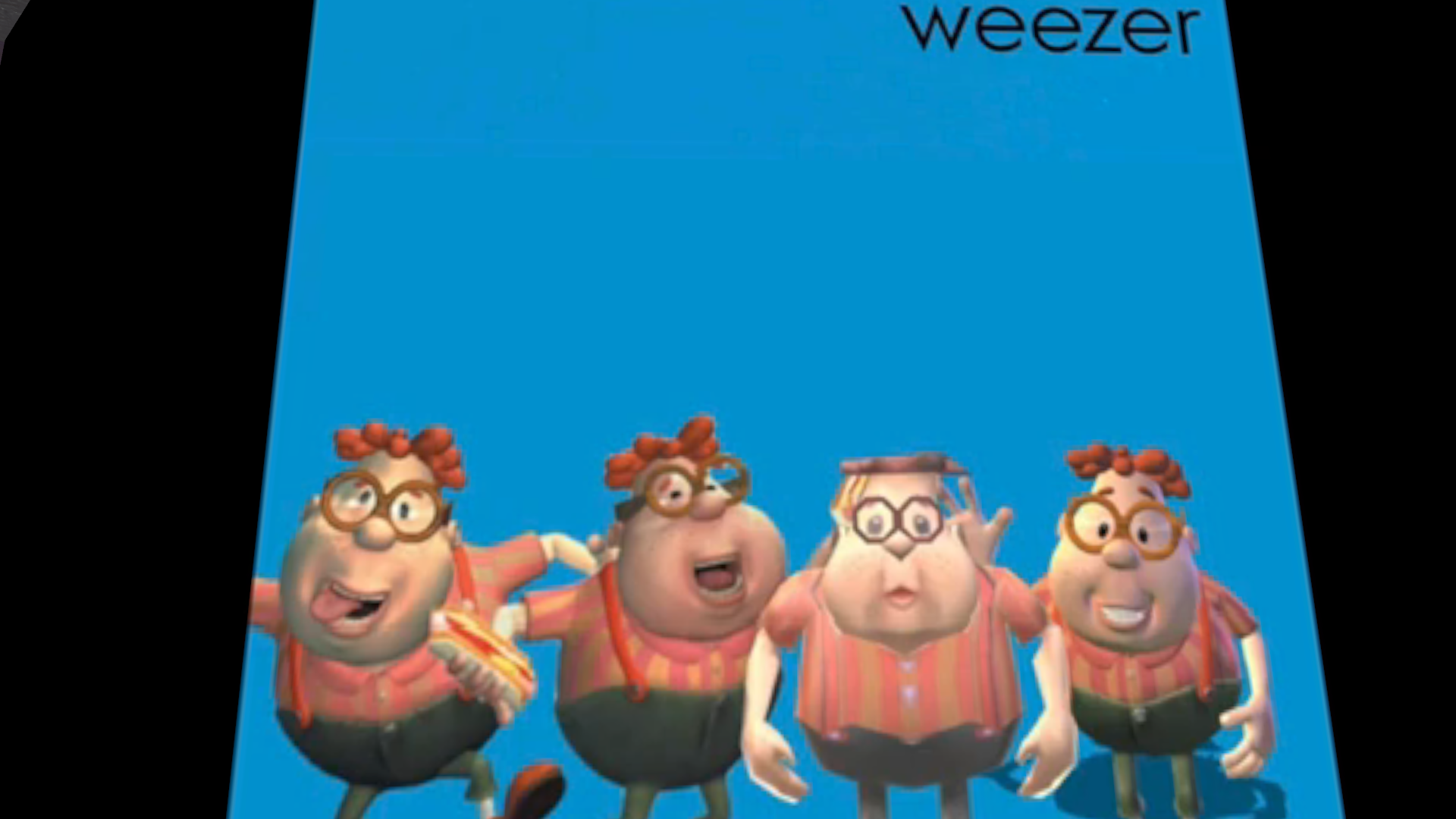 The weezerのバナー