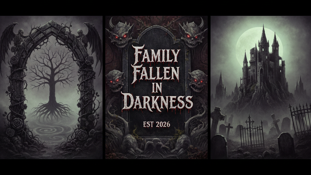 Family fallen in darknessのバナー