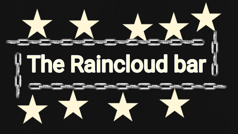 The Raincloud barのバナー