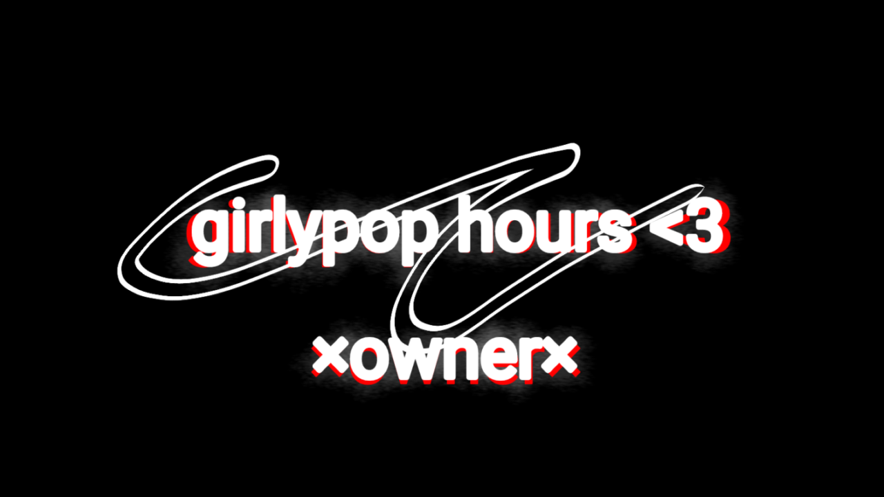 GIRLYPOPS HOURS OWNERのバナー