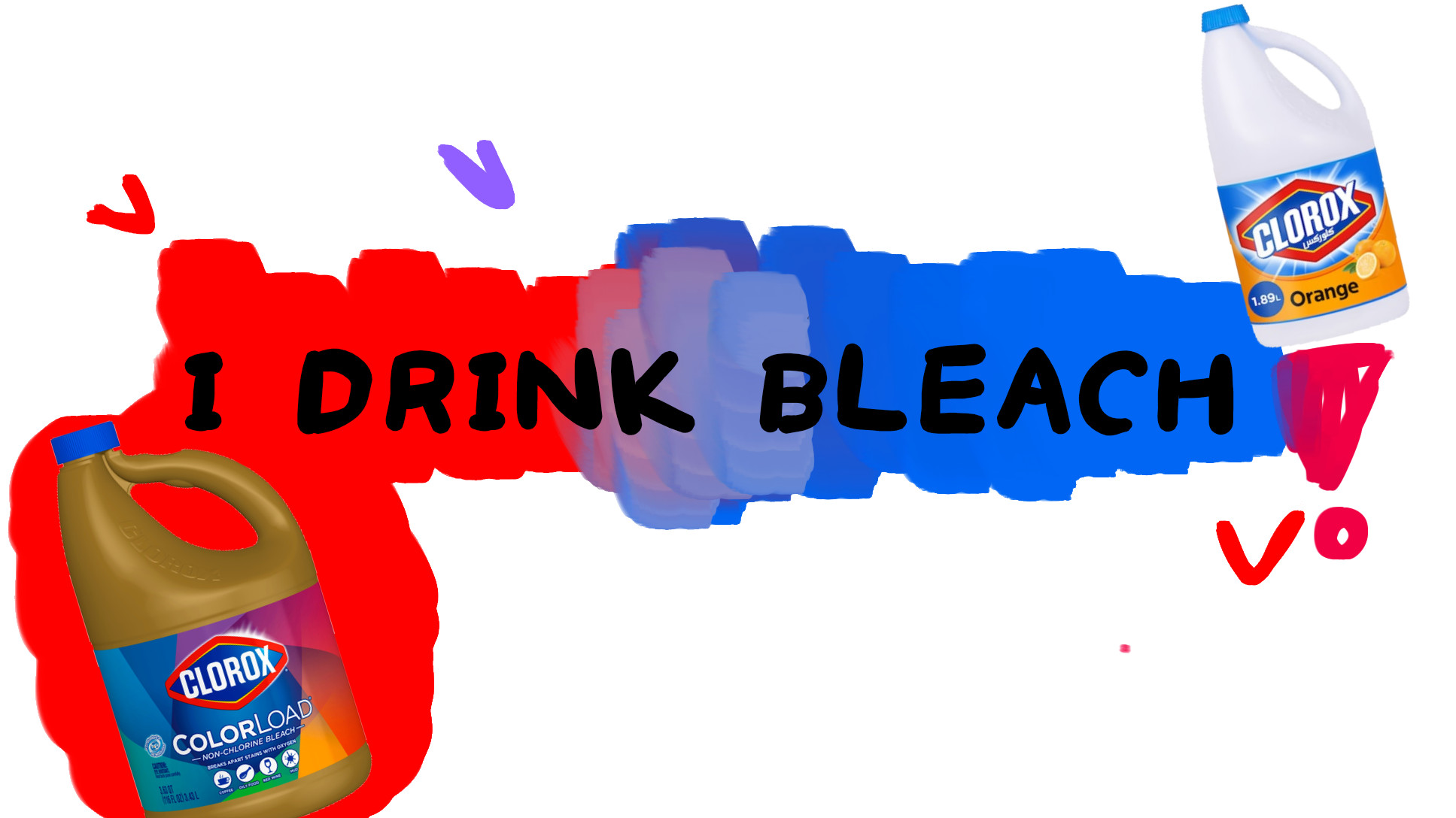 I DRINK BLEACHのバナー