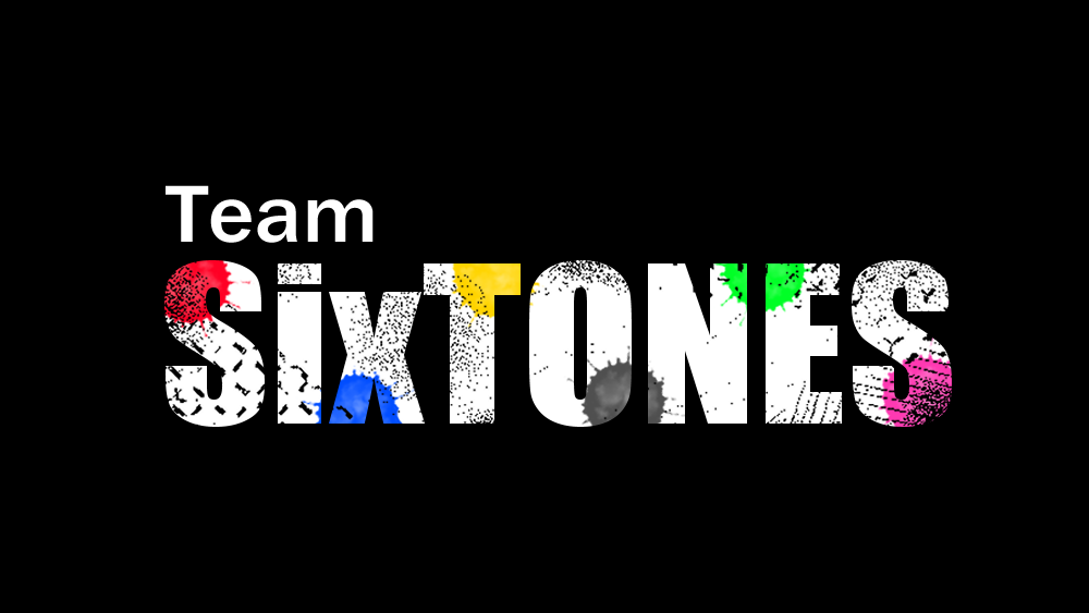 Team SixTONESのバナー