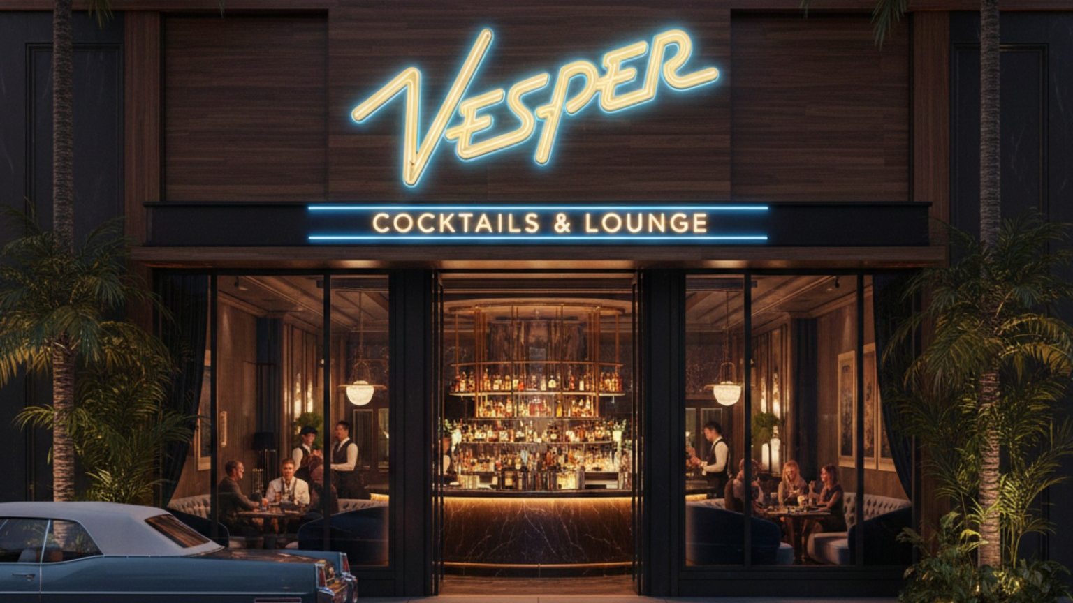 Vesper barのバナー