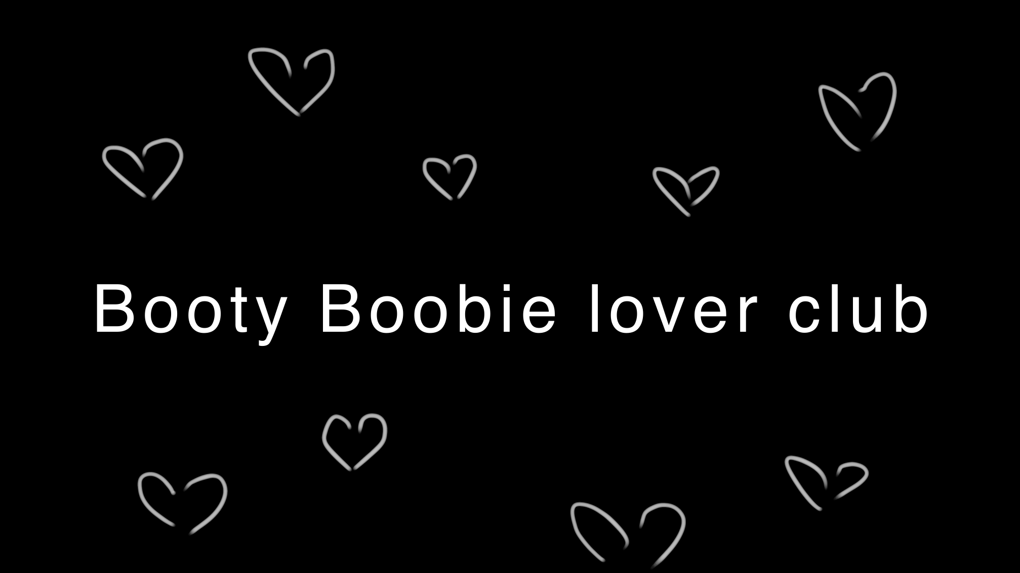 The big booty boobie lover clubのバナー