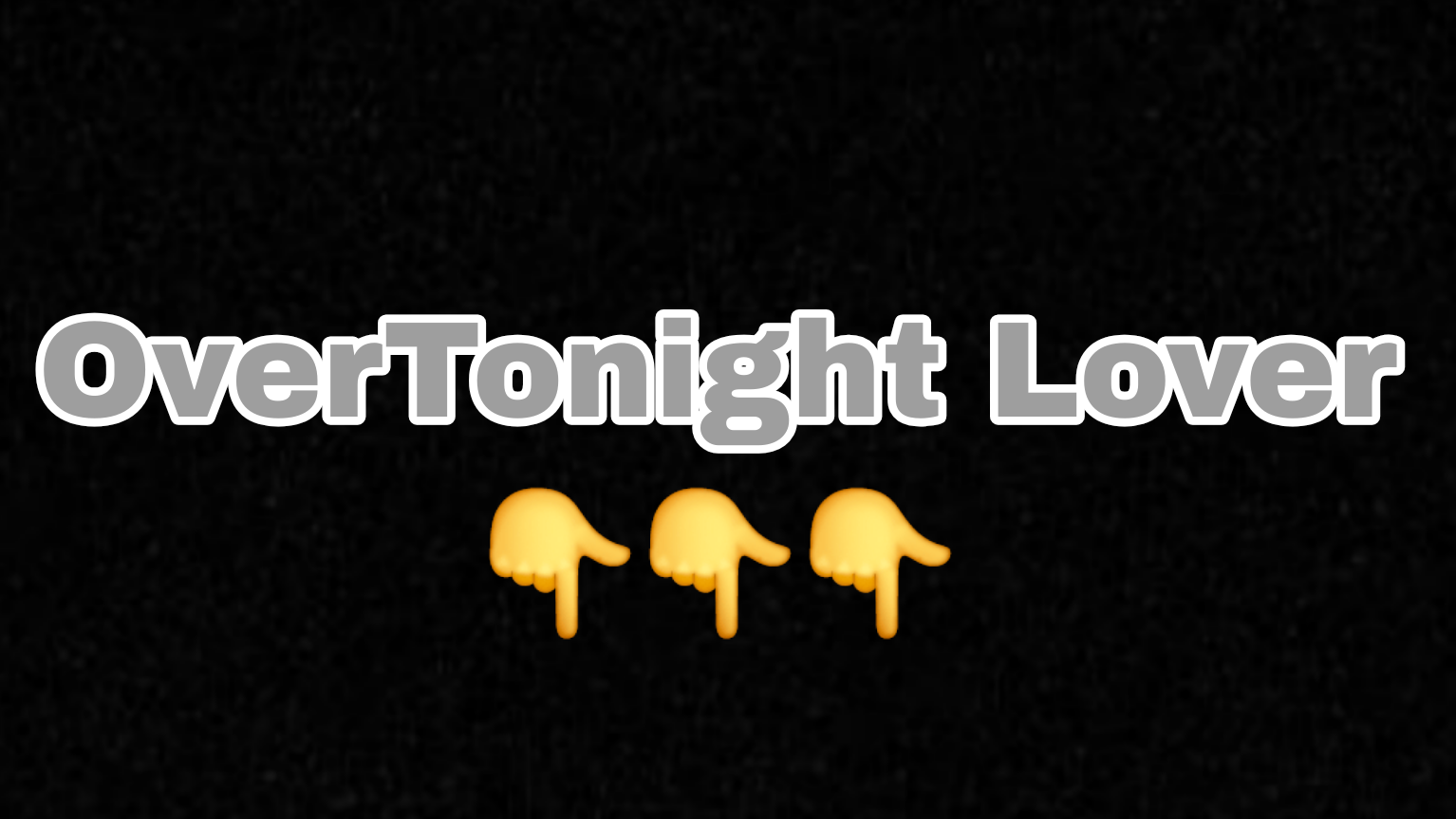 Overtonightのバナー