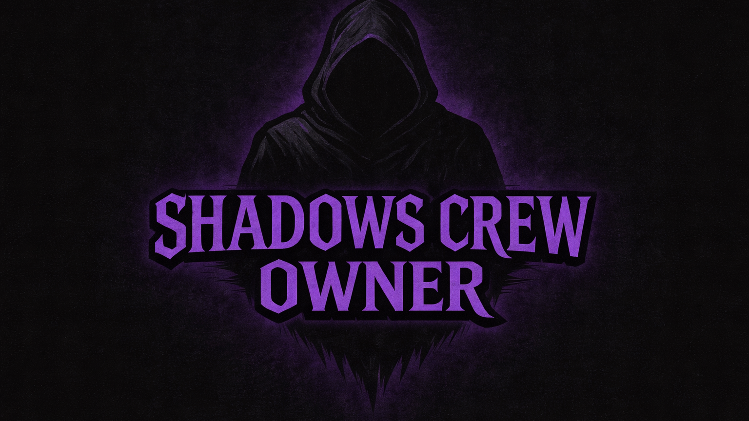 Shadows crew ownerのバナー