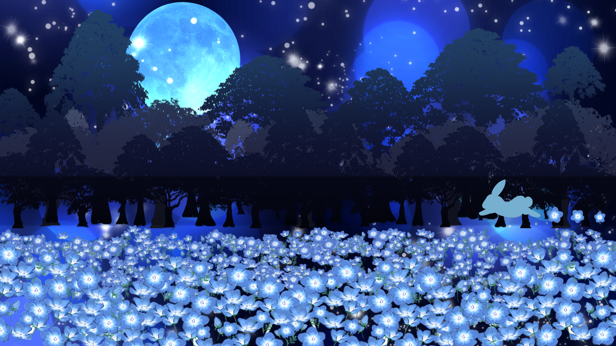 Blue Rabbit Walk