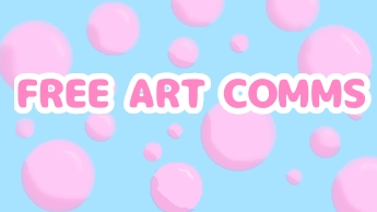 Bubble's free art comms
