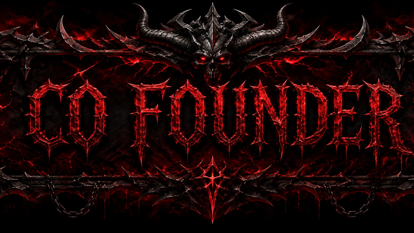 Co founderのバナー