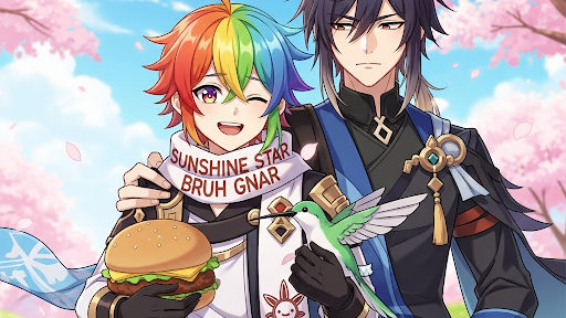 Zhongli's Sunflower Gardenのバナー