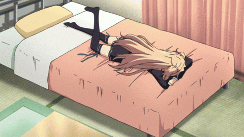 sadly sits there and whimper and cries