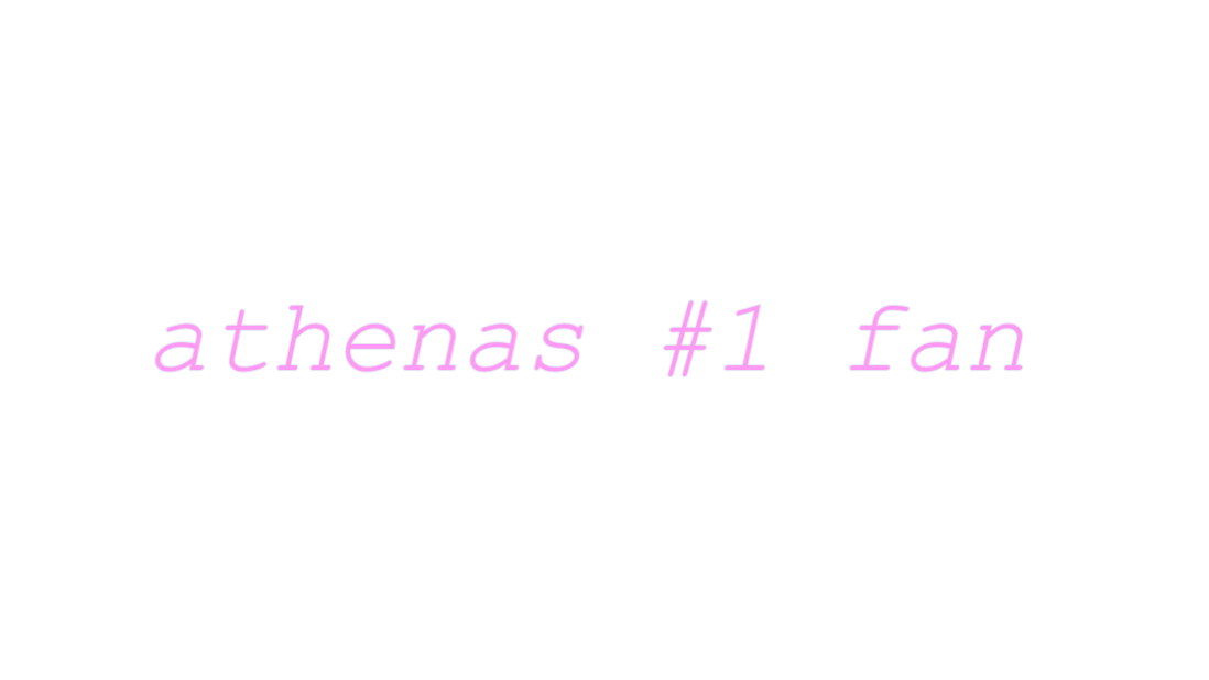 athenas fanclubのバナー