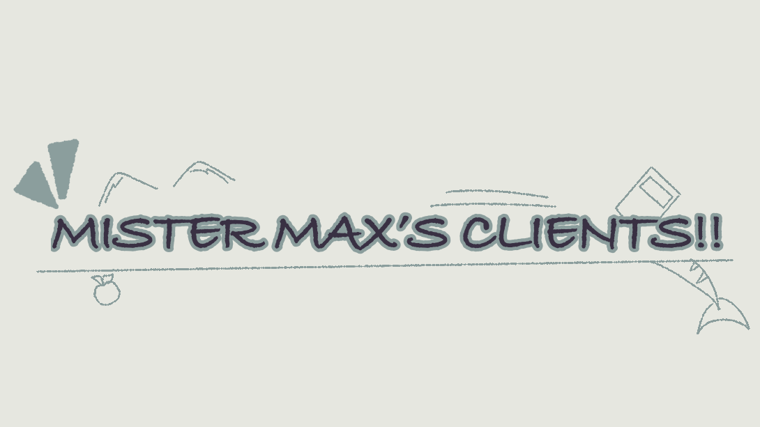 MISTER MAXS CLIENTSのバナー