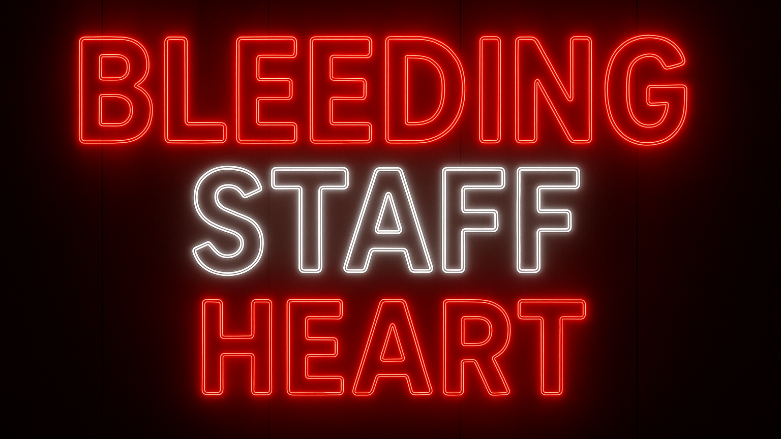 The bleeding heart Staff