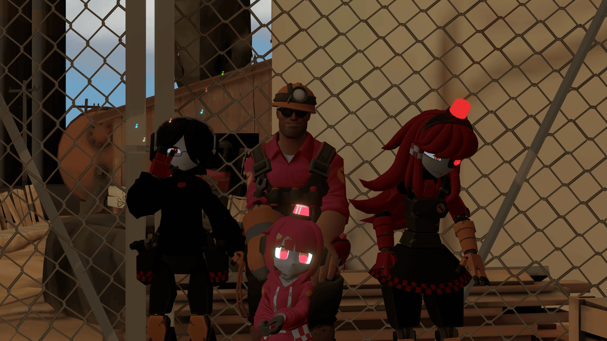 Team Fortress 2 Machine Headsのバナー