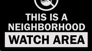 The VRC Neighborhood watchのバナー