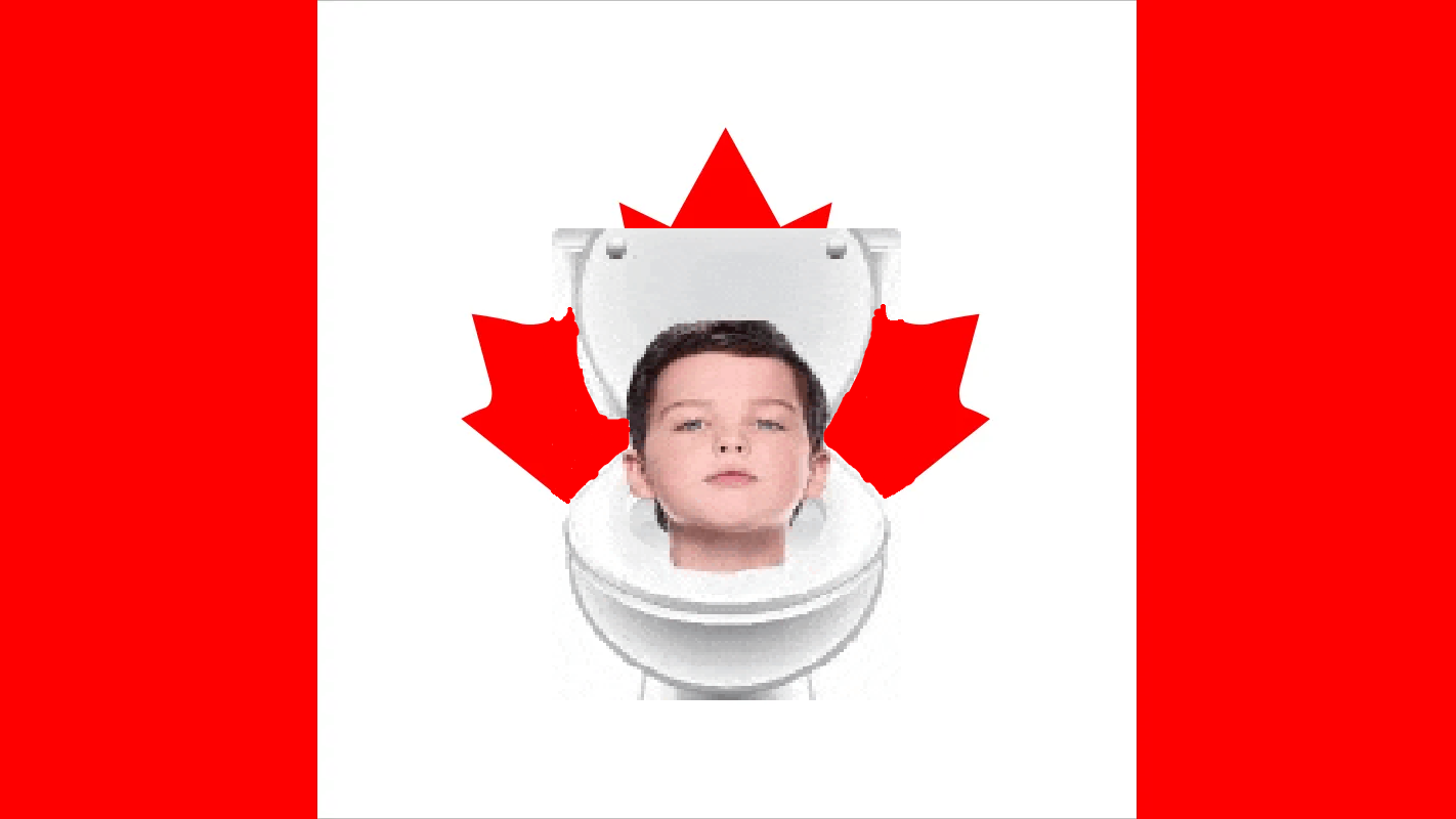 Canadian Skibidi Sheldon