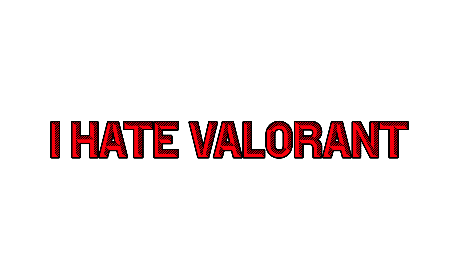 I HATE VALORANTのバナー
