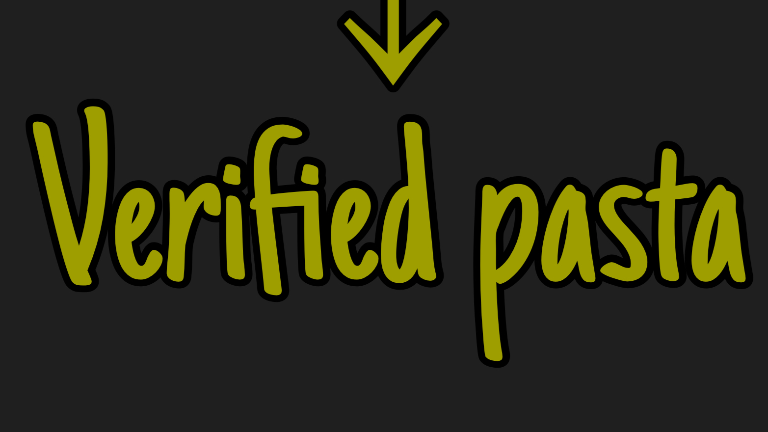 Verified pastaのバナー
