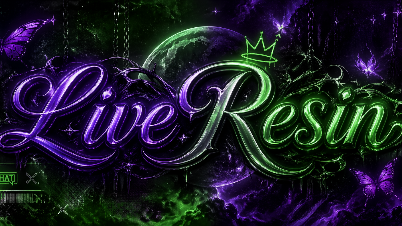 LiveResinのバナー