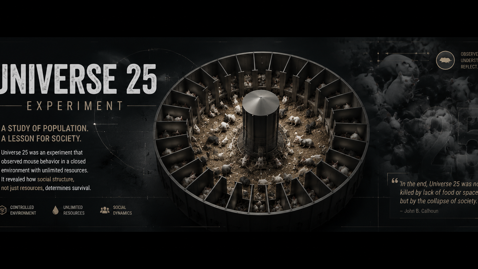 Universe 25のバナー