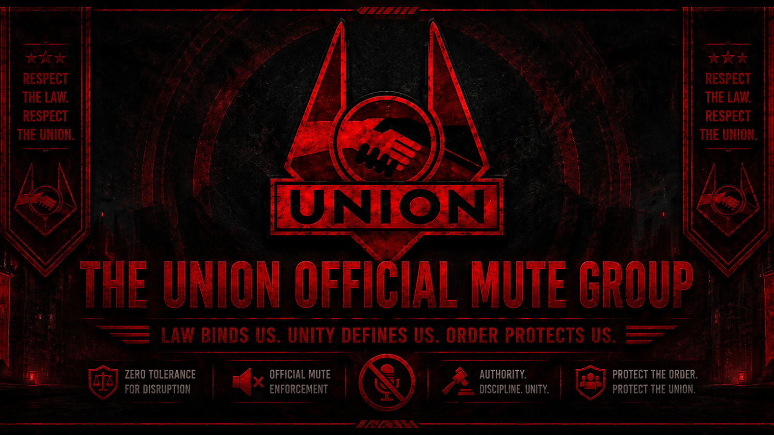 The Union official mute group 0のバナー